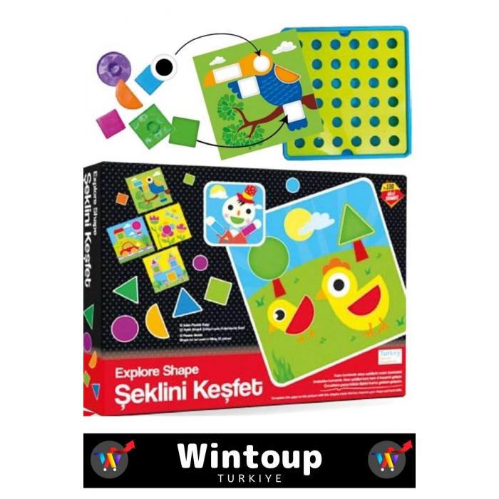 Özel Seri El Becerisi Geliştirici Renkleri Tanıma Parça Bütün İlişkisi Geliştirici ŞEKLİNİ KEŞFET