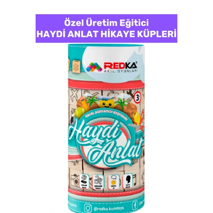 Özel Seri El Göz Koordinasyonu Görsel Algı Geliştirici Eğlenceli Eğitici HAYDİ ANLAT HİKAYE KÜPLERİ