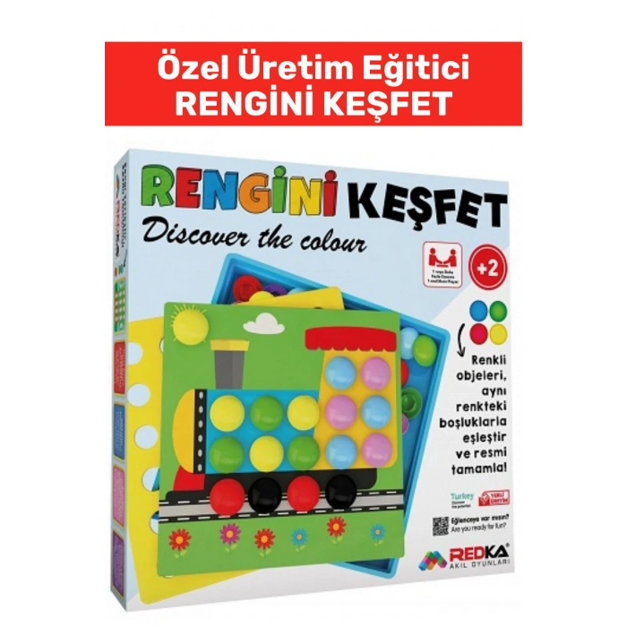 Premium El Göz Koordinasyonu Parça Bütün İlişkisi Geliştirici Renk Tanıma Eğlenceli RENGİNİ KEŞFET