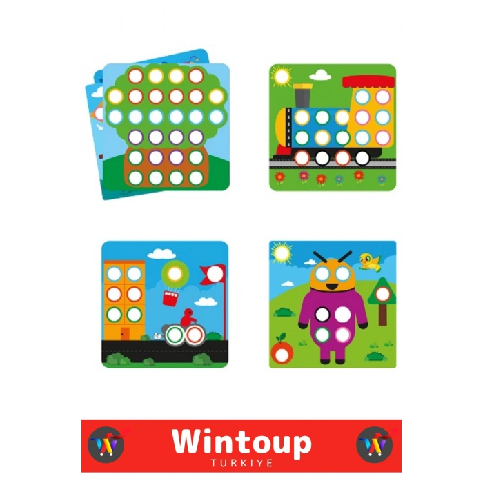 Premium El Göz Koordinasyonu Parça Bütün İlişkisi Geliştirici Renk Tanıma Eğlenceli RENGİNİ KEŞFET