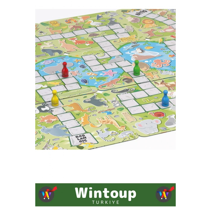 Özel Seri Görsel Algı Doğa Safari Orman Hayvan Bilgisi Eğitici Eğlenceli Öğretici SAFARİ Oyunu