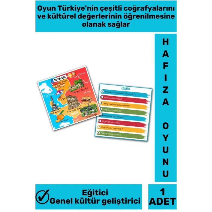 Premium Görsel Algı Koordinasyon Dikkat Hafıza Genel Kültür Geliştirici Eğlenceli MOMO TÜRKİYE Oyunu