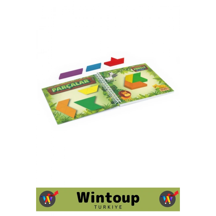 Premium Dikkat Hafıza Mantıksal Düşünme Problem Çözme Becerisi Geliştirici Eğlenceli BANZUKİ JUNGLE