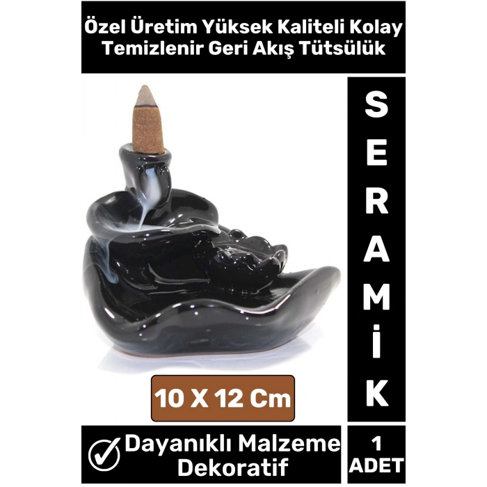 Yüksek Kaliteli Yoga Meditasyon Chakra Pozitif Enerji Kolay Temizlenir Seramik Geri Akış Tütsülük