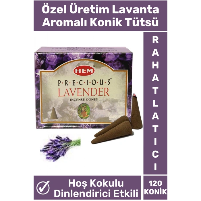 Rahatlatıcı Arındırıcı İyileştirici Ev Ofis Meditasyon Yoga Chakra Pozitif Enerji 120 Konik Tütsü