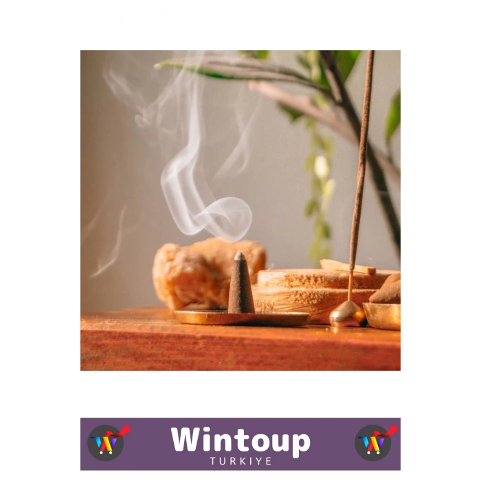 Rahatlatıcı Arındırıcı İyileştirici Ev Ofis Meditasyon Yoga Chakra Pozitif Enerji 120 Konik Tütsü