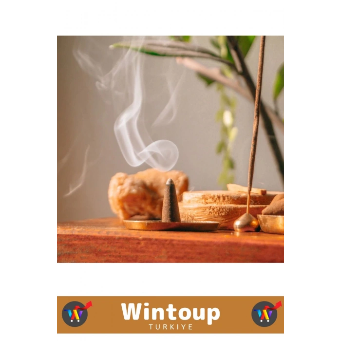 Rahatlatıcı Arındırıcı İyileştirici Ev Ofis Meditasyon Yoga Chakra Pozitif Enerji 120 Konik Tütsü