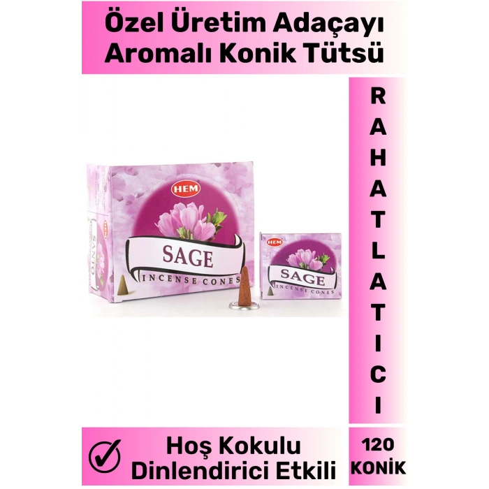 Rahatlatıcı Arındırıcı İyileştirici Ev Ofis Meditasyon Yoga Chakra Pozitif Enerji 120 Konik Tütsü