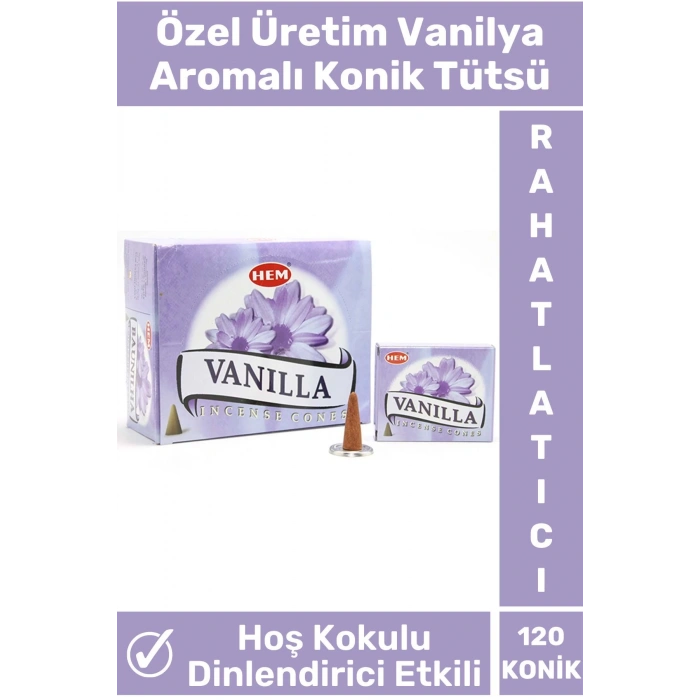 Rahatlatıcı Arındırıcı İyileştirici Ev Ofis Meditasyon Yoga Chakra Pozitif Enerji 120 Konik Tütsü