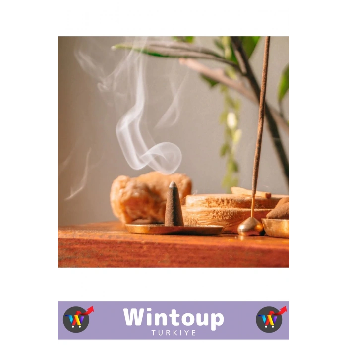 Rahatlatıcı Arındırıcı İyileştirici Ev Ofis Meditasyon Yoga Chakra Pozitif Enerji 120 Konik Tütsü