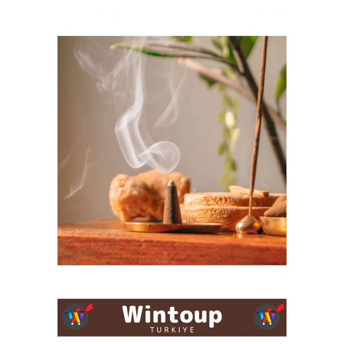 Rahatlatıcı Arındırıcı İyileştirici Ev Ofis Meditasyon Yoga Chakra Pozitif Enerji 120 Konik Tütsü