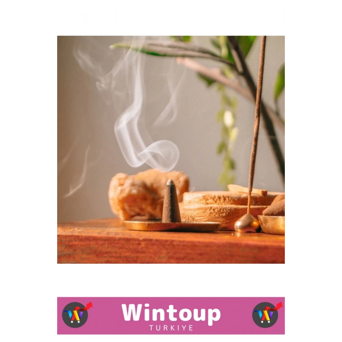 Rahatlatıcı Arındırıcı İyileştirici Ev Ofis Meditasyon Yoga Chakra Pozitif Enerji 120 Konik Tütsü