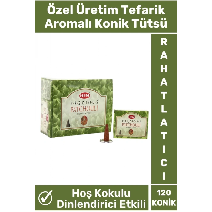 Rahatlatıcı Arındırıcı İyileştirici Ev Ofis Meditasyon Yoga Chakra Pozitif Enerji 120 Konik Tütsü