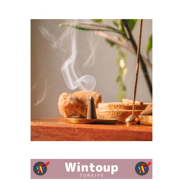 Rahatlatıcı Arındırıcı İyileştirici Ev Ofis Meditasyon Yoga Chakra Pozitif Enerji 120 Konik Tütsü