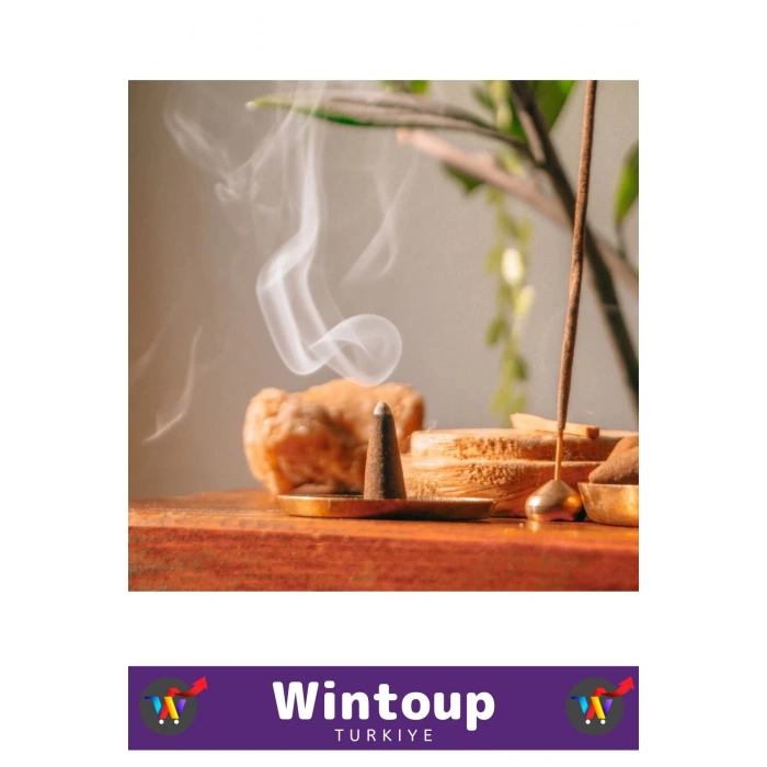 Rahatlatıcı Arındırıcı İyileştirici Ev Ofis Meditasyon Yoga Chakra Pozitif Enerji 120 Konik Tütsü