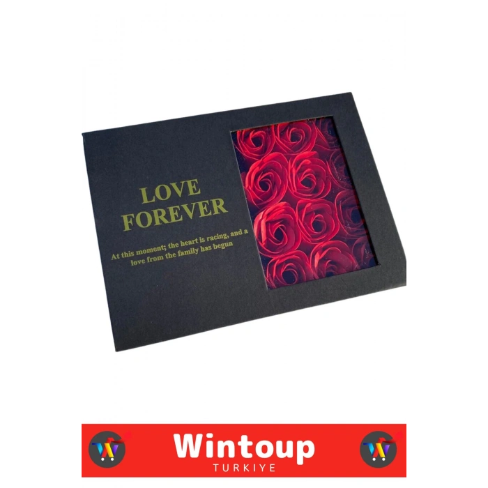 Premium Seri Anne Arkadaş Sevgiliye Hediye Kırmızı Güllü Özel Kutulu İSTİRİDYE İNCİ KOLYE SETİ