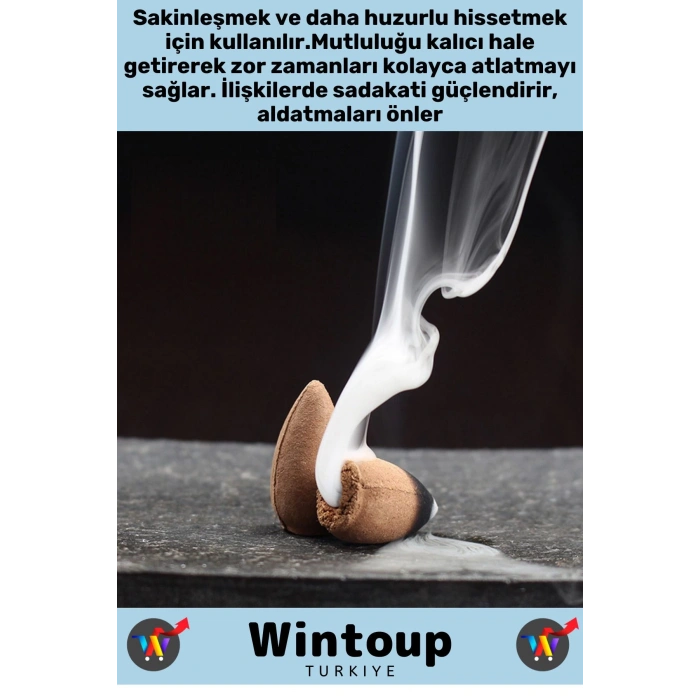 Premium Seri Kötü Koku Giderici İyileştirici Meditasyon Yoga Chakra Pozitif Enerji Geri Akış Tütsü