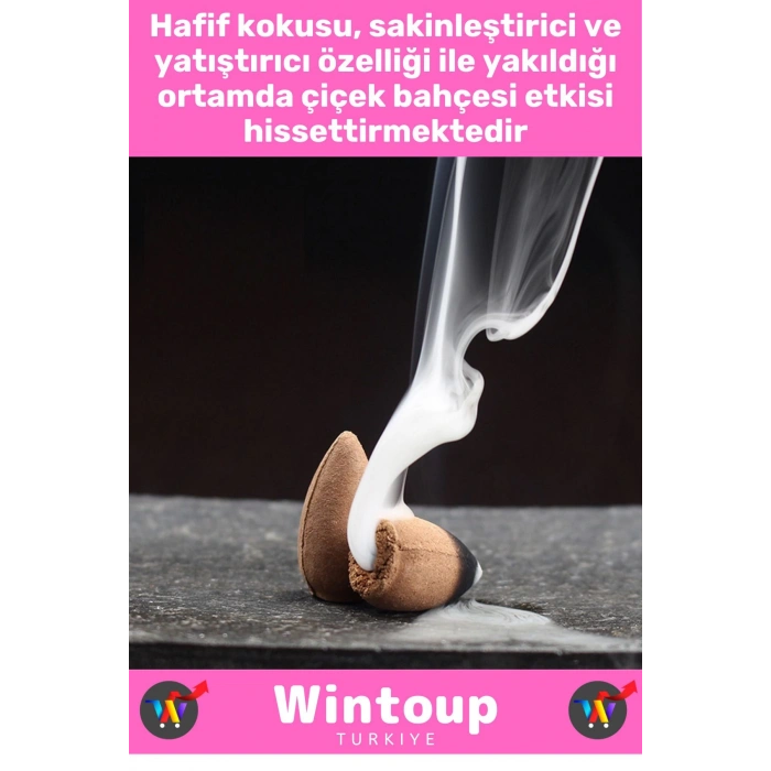 Premium Seri Kötü Koku Giderici İyileştirici Meditasyon Yoga Chakra Pozitif Enerji Geri Akış Tütsü