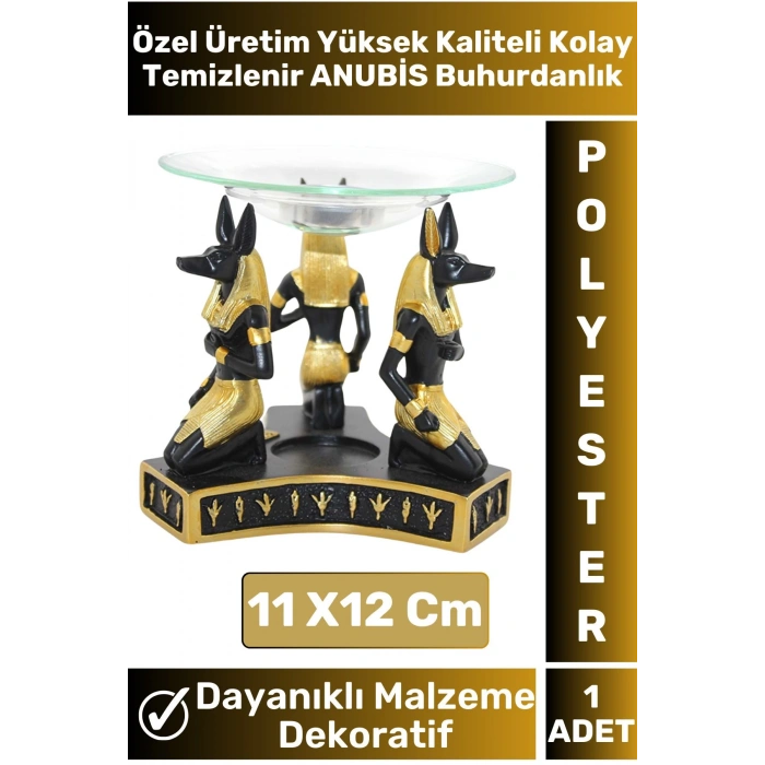Premium Yüksek Kaliteli Dekoratif Şık Aromaterapi Kolay Temizlenir Polyester Buhurdanlık