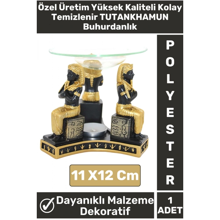 Premium Yüksek Kaliteli Dekoratif Şık Aromaterapi Kolay Temizlenir Polyester Buhurdanlık