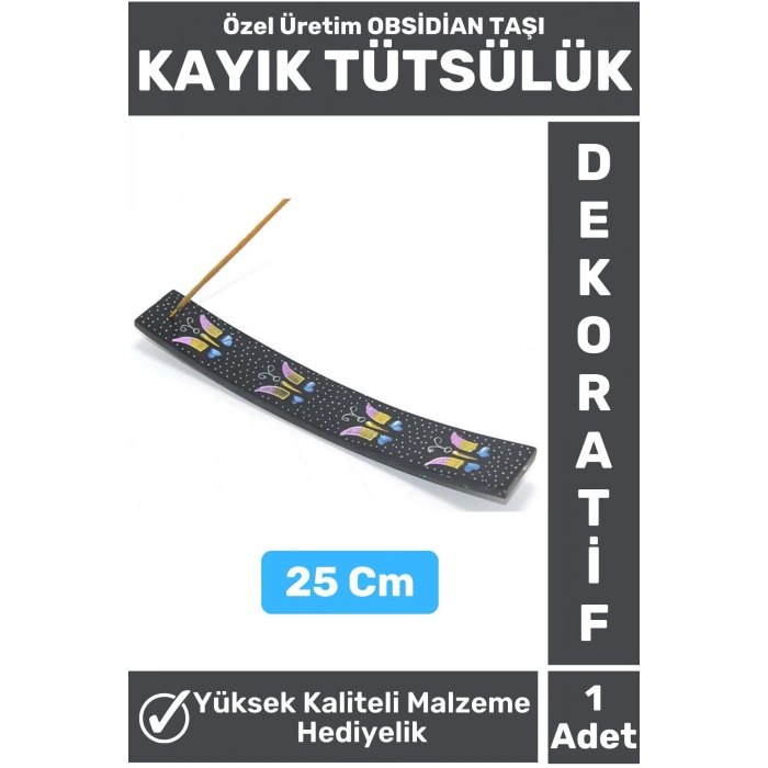 Özel Yüksek Kalite Dekoratif Hediyelik Yoga Chakra Meditasyon Pozitif Enerji OBSİDİAN TAŞI Tütsülük