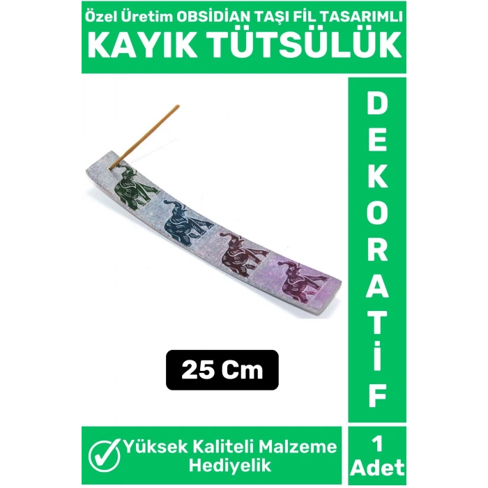 Özel Yüksek Kalite Dekoratif Hediyelik Yoga Chakra Meditasyon Pozitif Enerji OBSİDİAN TAŞI Tütsülük