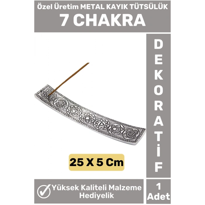 Özel Seri Yüksek Kaliteli Dekoratif Hediyelik Yoga Chakra Meditasyon Pozitif Enerji METAL Tütsülük
