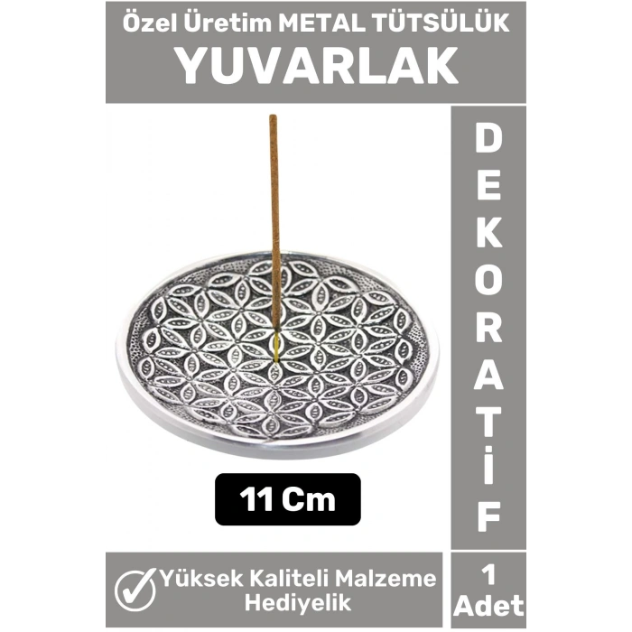 Özel Seri Yüksek Kaliteli Dekoratif Hediyelik Yoga Chakra Meditasyon Pozitif Enerji METAL Tütsülük