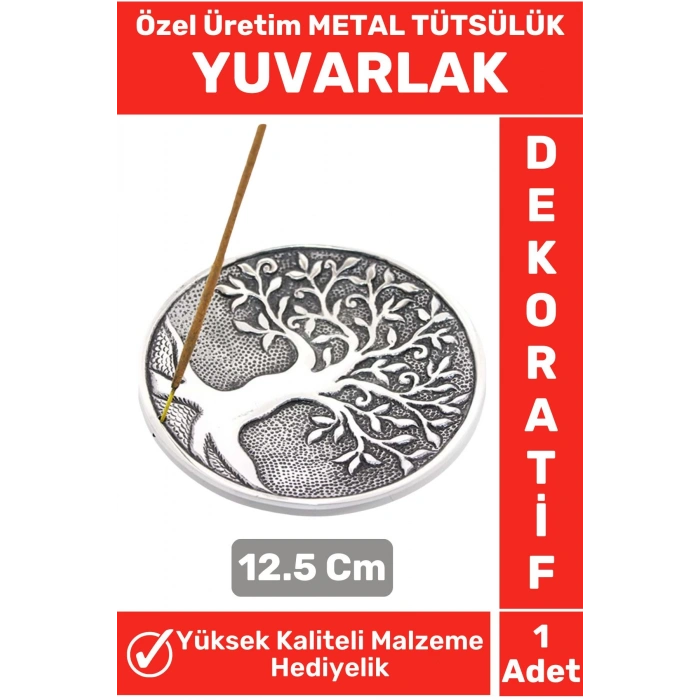 Özel Seri Yüksek Kaliteli Dekoratif Hediyelik Yoga Chakra Meditasyon Pozitif Enerji METAL Tütsülük