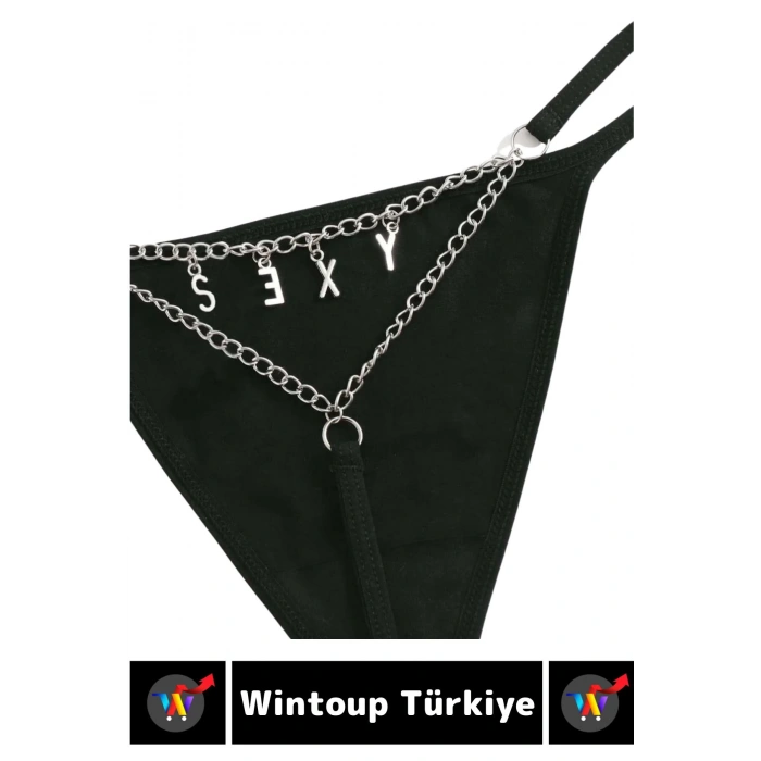 Özel Model Özel Gün Gece Sevgililer Günü Cosplay Erotik Arkasında SEXY Yazılı FANTEZİ STRİNG TANGA