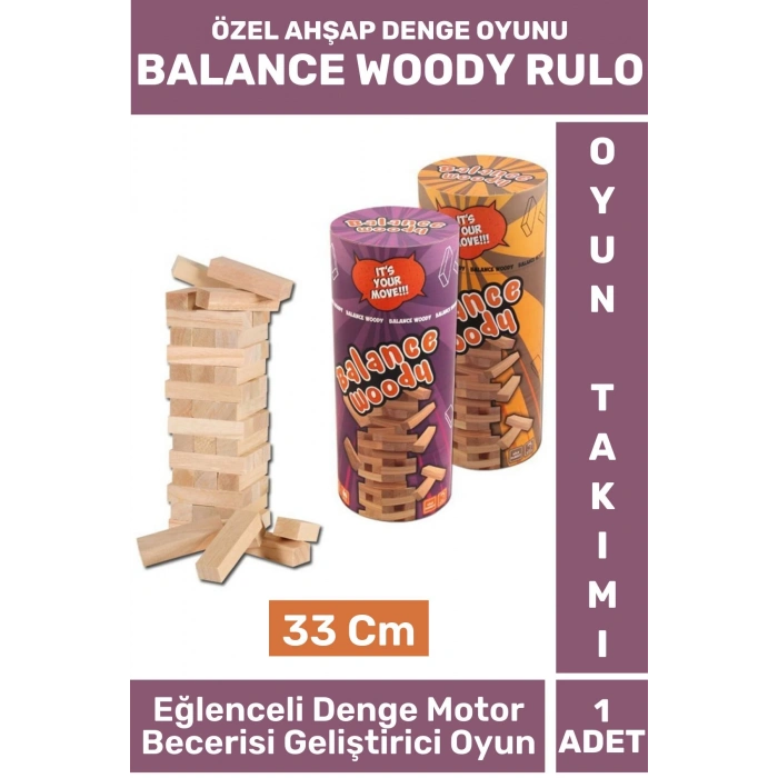 Özel Genç Yetişkin Çocuk Eğlenceli Konsantrasyon Denge Motor Becerisi Geliştirici AHŞAP DENGE OYUNU
