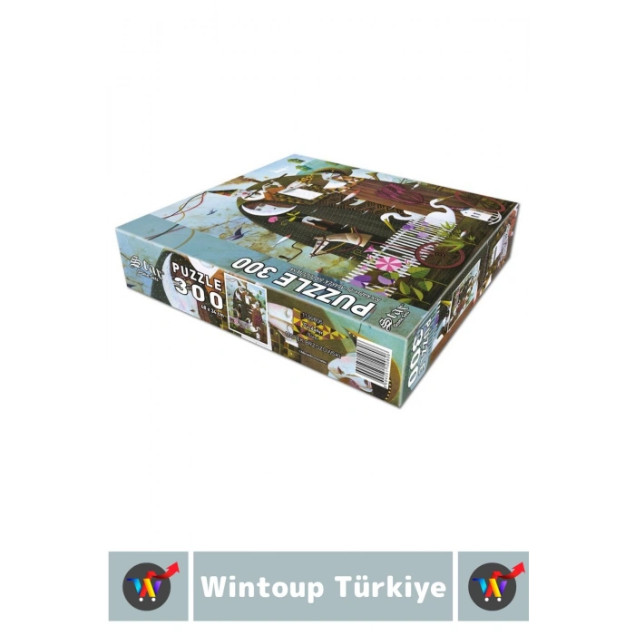 Premium Eğlenceli El Göz Koordinasyon Beceri Görsel Algı Geliştirici Çocuk 300 Parça PUZZLE NİNNİ