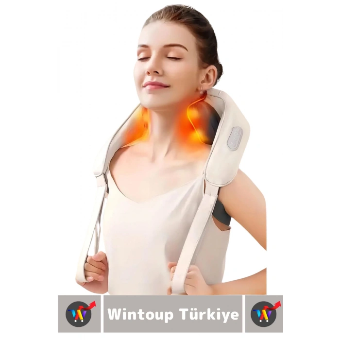 Ergonomik Kol Bacak Sırt Bel Boyun Isıtma Özellikli Kompakt Spor Fitness Kas Gevşetici Masaj Aleti