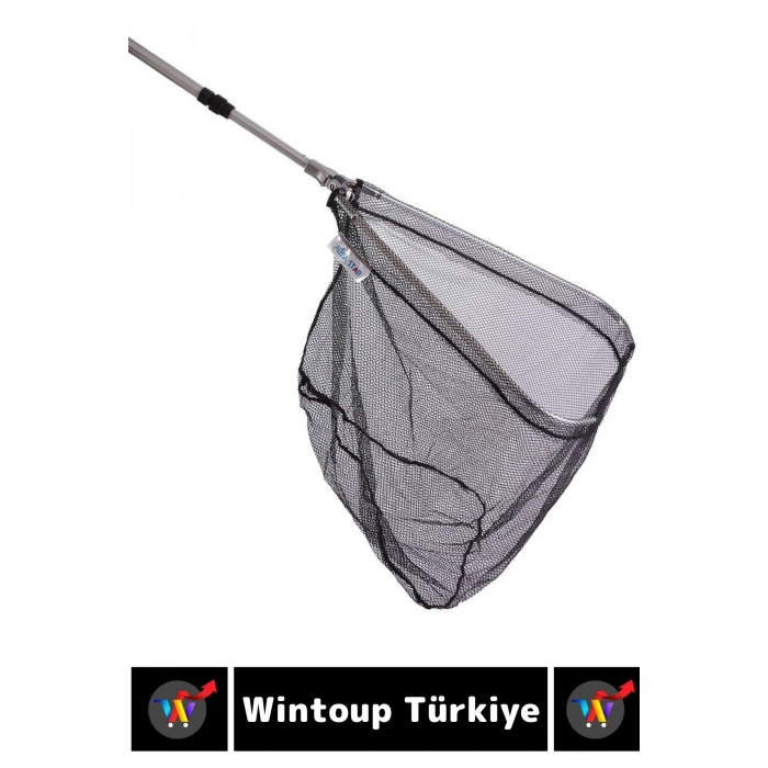 Premium Profesyonel Hobi Kıyı Av Balıkçı TOR AĞLI Katlanabilir OLTA KELEPÇESİ 150 Cm