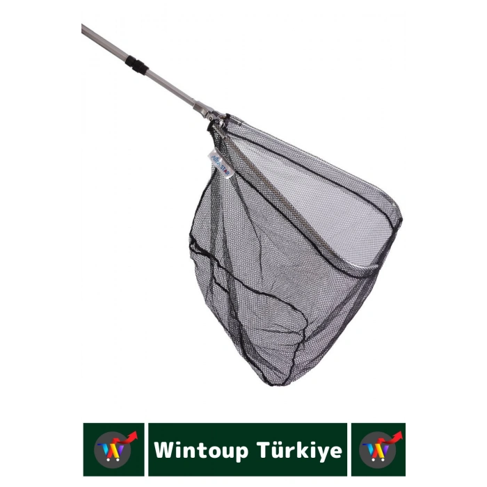 Premium Profesyonel Hobi Kıyı Av Balıkçı TOR AĞLI Katlanabilir OLTA KELEPÇESİ 220 Cm