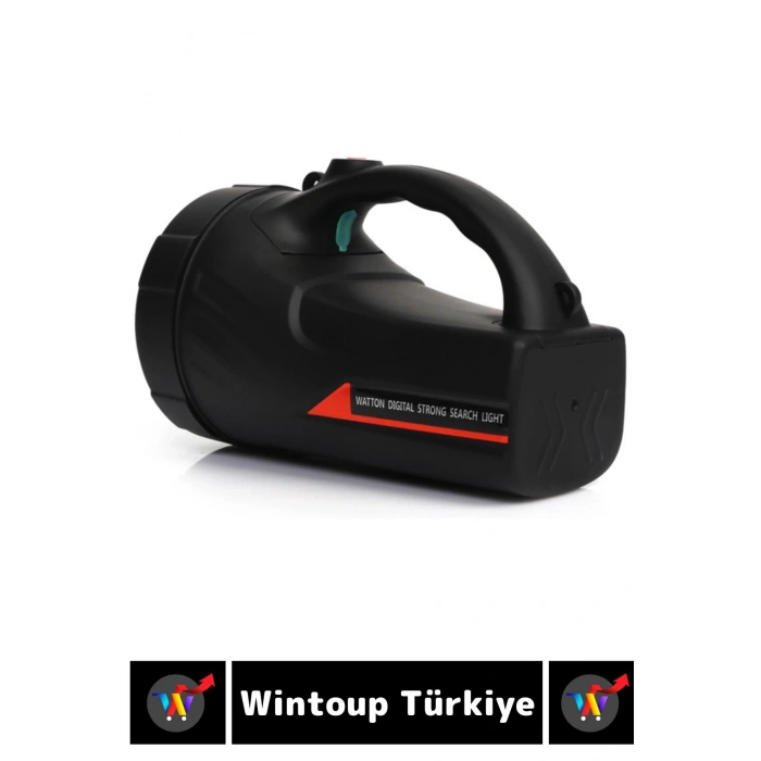 Premium Kamp Avcı Deprem 3 Aydınlatma Modlu Uzun Mesafeli Beyaz Işık Güvenlik EL FENERİ