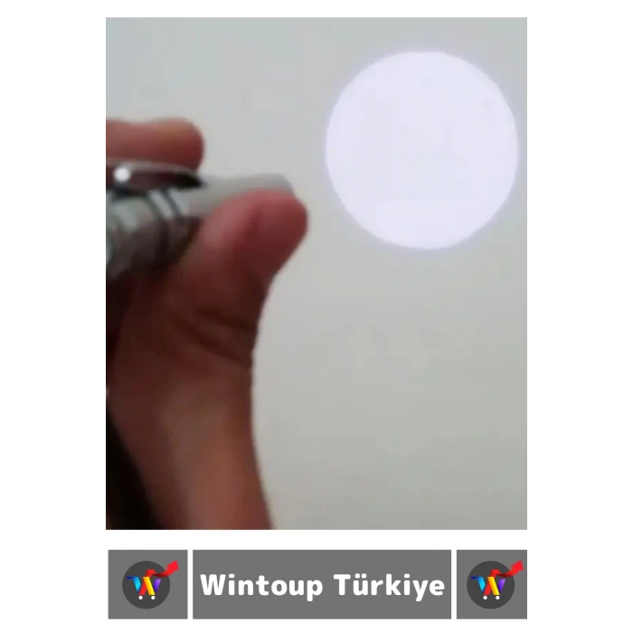 Kompakt Kamp Avcı Balıkçı Deprem Enerji Tasarruflu Beyaz Işık Pilli Sert Plastik Mini EL FENERİ