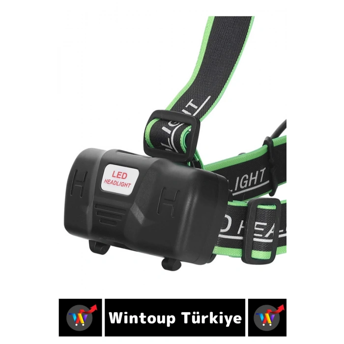 Profesyonel Kamp Avcı Balıkçı Deprem 3 Mod Aydınlatma Yüksek Mesafe Güçlü Işık KAFA LAMBASI