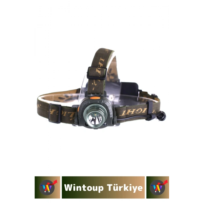 Profesyonel Kamp Avcı Balıkçı Deprem Güçlü Işık 3 Modlu Şarjlı Sensörlü KAFA LAMBASI