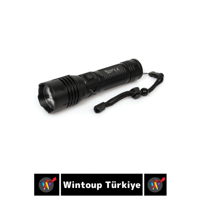 Özel Kamp Avcı Balıkçı Deprem Enerji Tasarrufu 5 Mod 3000 Lümen Güçlü Beyaz Işık Güvenlik EL FENERİ