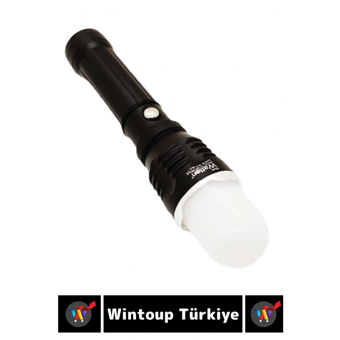 Özel Kamp Avcı Balıkçı Deprem 3 Kademeli Flaşörlü Mıknatıslı Güçlü Beyaz Işık Güvenlik EL FENERİ