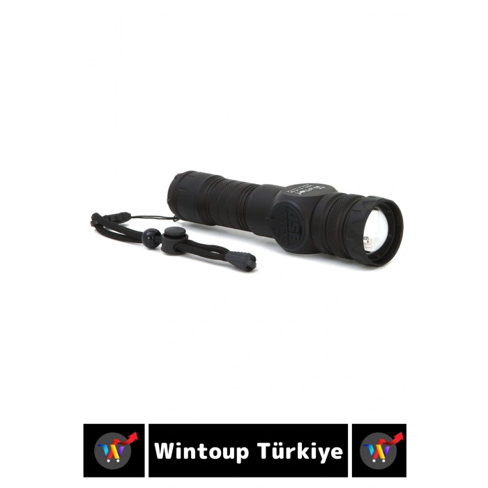Premium Kamp Avcı Deprem Balıkçı Güvenlik 9 Modlu Uzun Mesafeli Güçlü Işık Şarjlı EL FENERİ