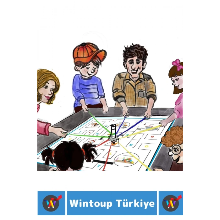 Premium Eğlenceli El-Göz Koordinasyon Takım Olabilme Beceri Geliştirici Grup Oyunu YAZMATİK