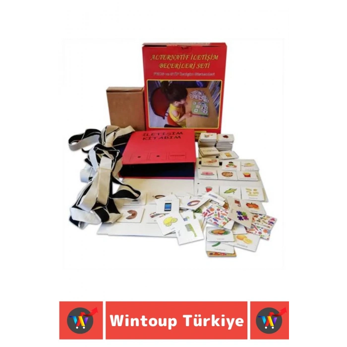 Premium Özel Eğitim Otizm Konuşma Zorluğu Geliştirici ALTERNATİF İLETİŞİM BECERİLERİ SETİ