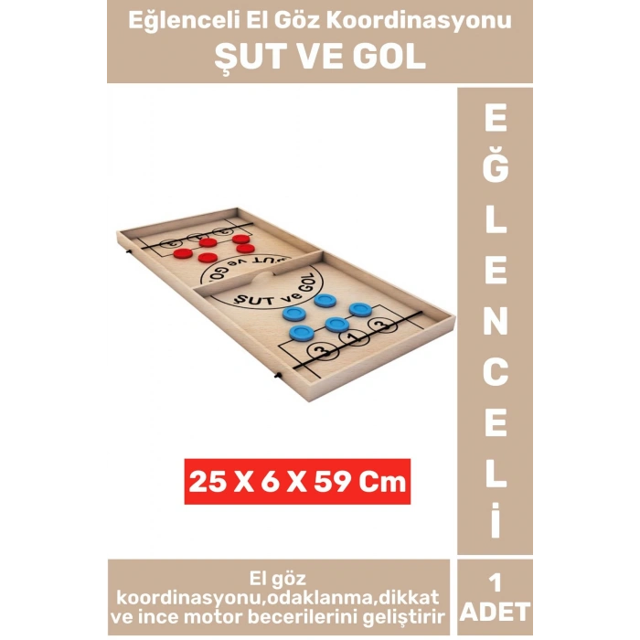 Premium Eğlenceli El-Göz Koordinasyonu Odaklanma Dikkat Geliştirici Futbol Oyun ŞUT VE GOL