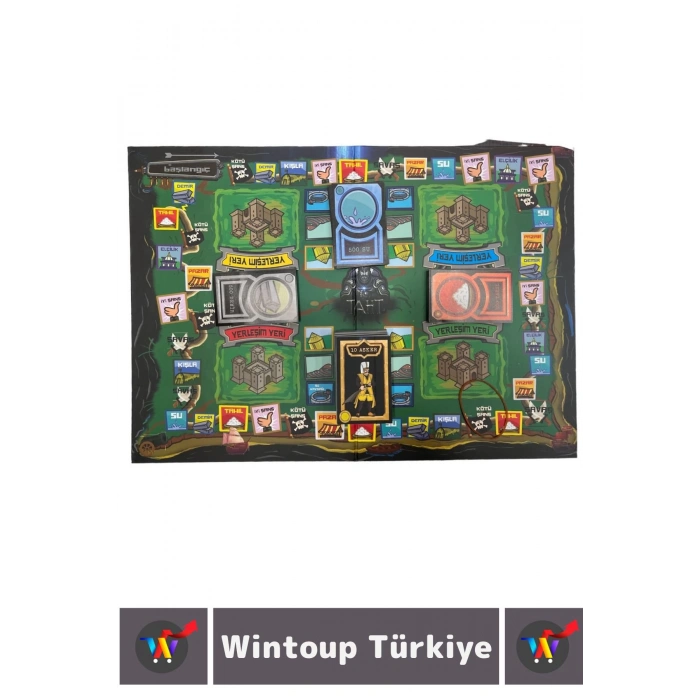 Premium Eğlenceli Dikkat Strateji Mantık Yürütme Hızlı Düşünme Geliştiren Aile Grup Oyun TAHT OYUNU