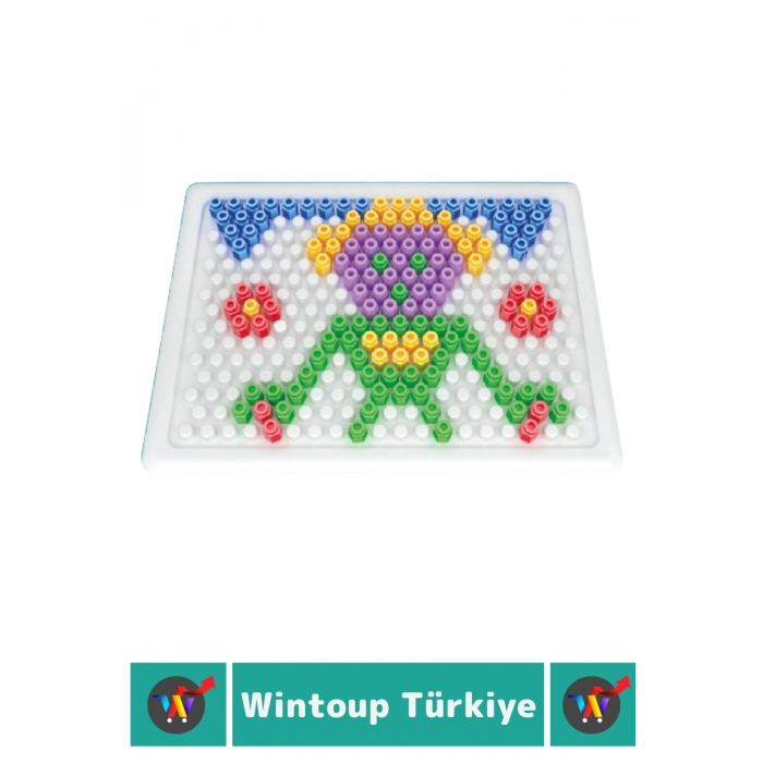 Premium Eğlenceli Kol Parmak Kasları Hayalgücü Beceri Geliştiren Çocuk Oyun 150 Boncuk KODLAMA OYUNU