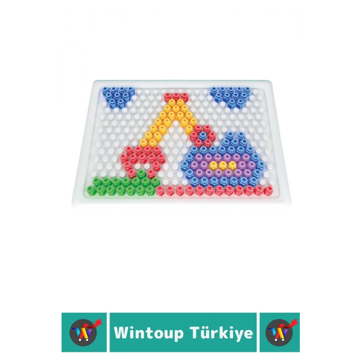 Premium Eğlenceli Kol Parmak Kasları Hayalgücü Beceri Geliştiren Çocuk Oyun 150 Boncuk KODLAMA OYUNU