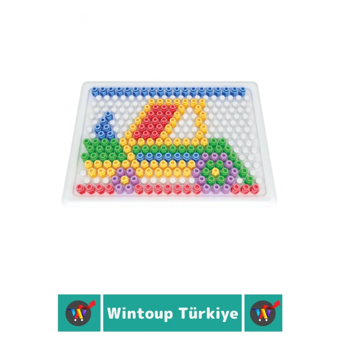 Premium Eğlenceli Kol Parmak Kasları Hayalgücü Beceri Geliştiren Çocuk Oyun 150 Boncuk KODLAMA OYUNU