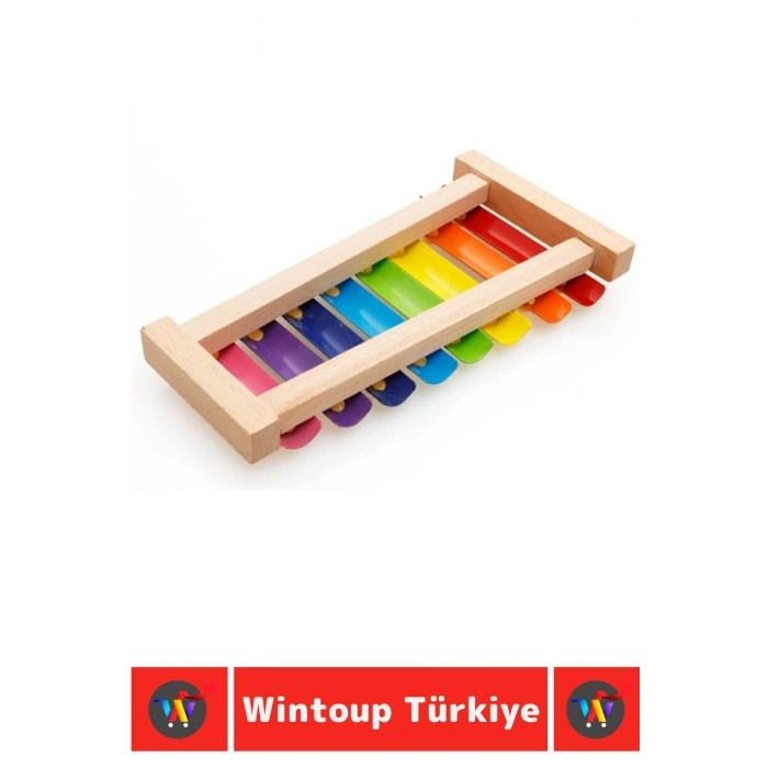 Premium Eğlenceli Eğitici Müzik Aletleri Ses Algısı Tanıma Tın Ton Ayarlı Çocuk Oyun AHŞAP KSİLOFON